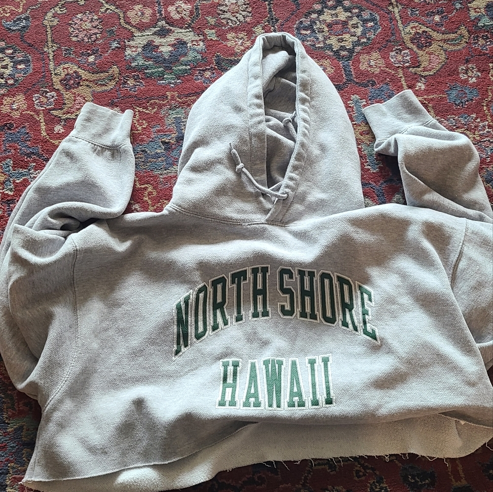 Brandi Melville Hawaii crop hoodie